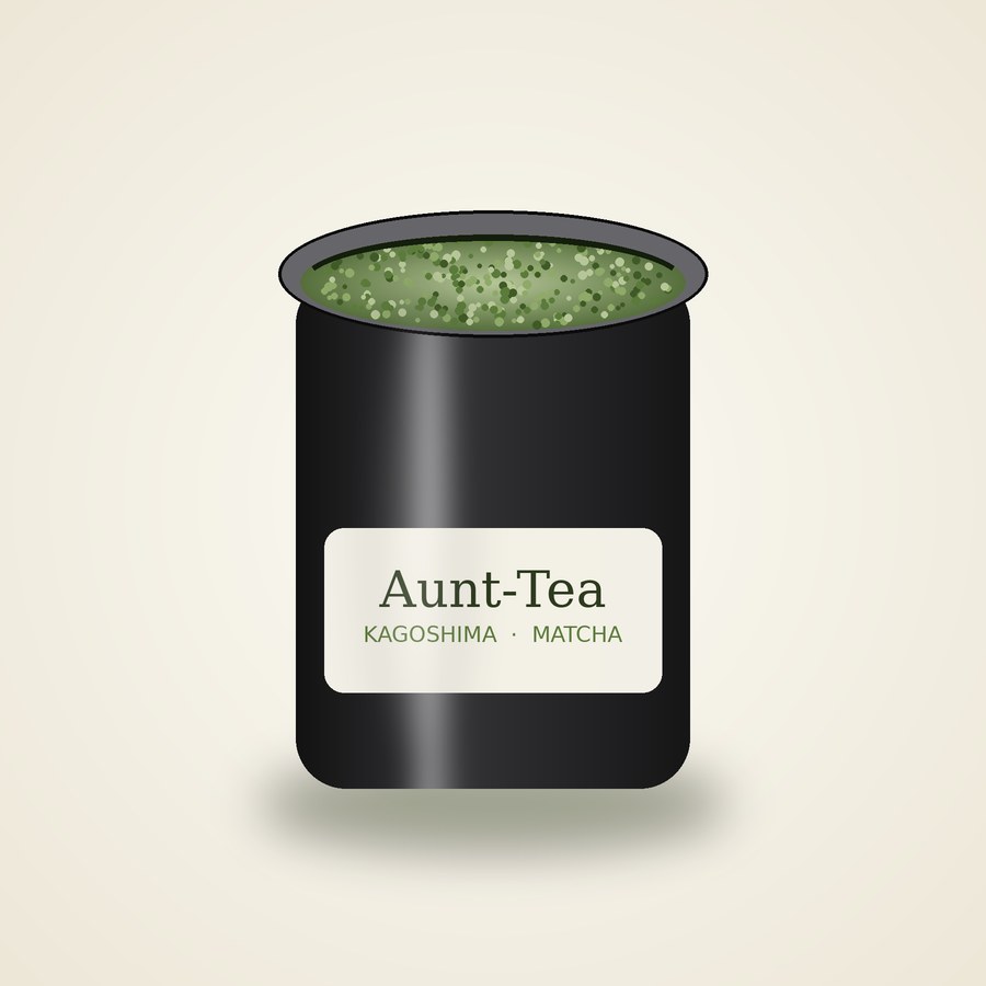 Kagoshima premium matcha tin