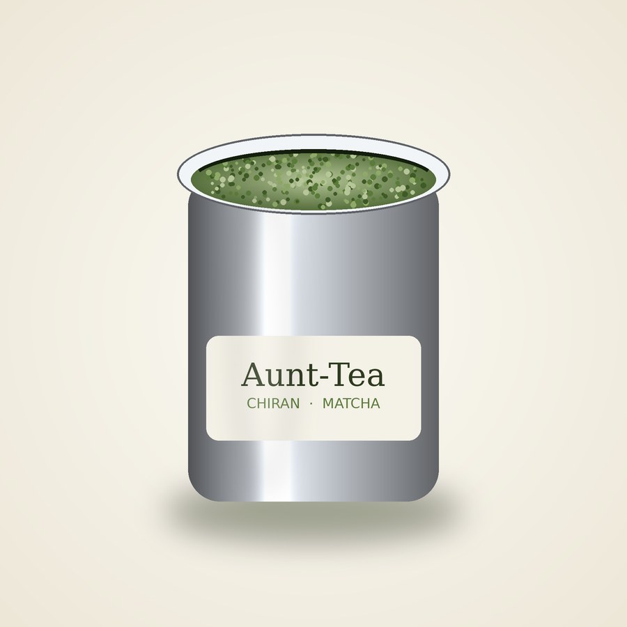 Chiran ceremonial matcha tin